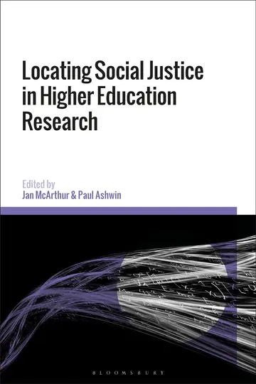 Cover of Locating Social Justice in Higher Education Research