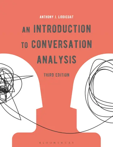 Cover of An Introduction to Conversation Analysis