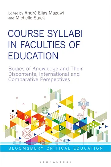 Cover of Course Syllabi in Faculties of Education