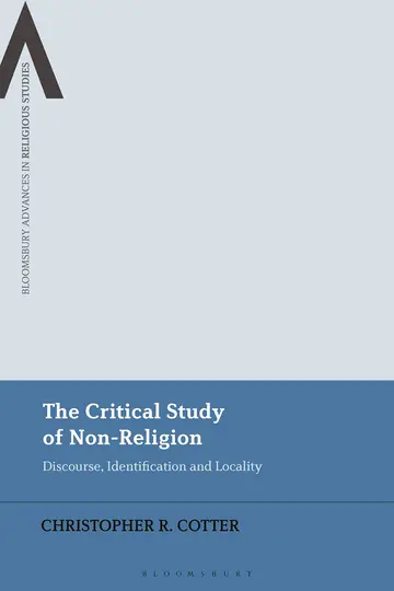 Cover of The Critical Study of Non-Religion