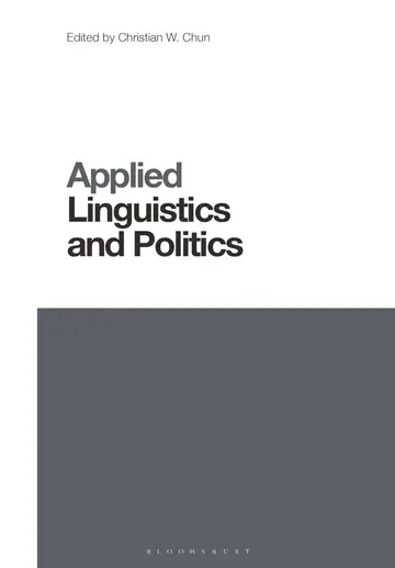 Cover of Applied Linguistics and Politics