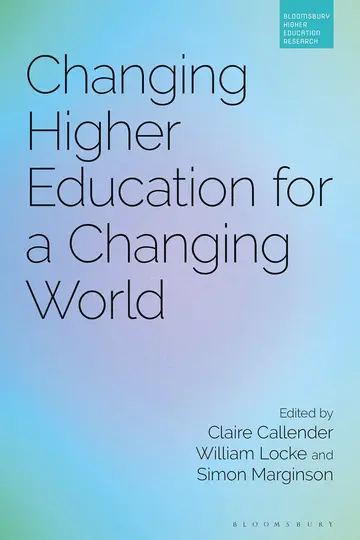 Cover of Changing Higher Education for a Changing World