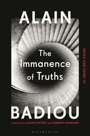 Cover of The Immanence of Truths