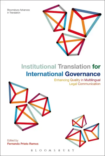 Cover of Institutional Translation for International Governance