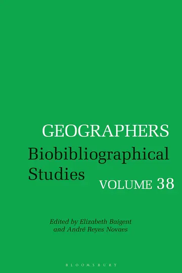 Cover of Geographers