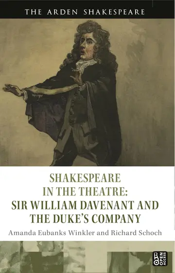 Cover of Sir William Davenant and the Duke's Company