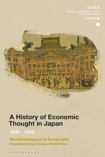 Cover of A History of Economic Thought in Japan