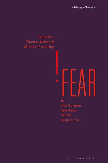 Cover of Fear in the German-Speaking World, 1600-2000