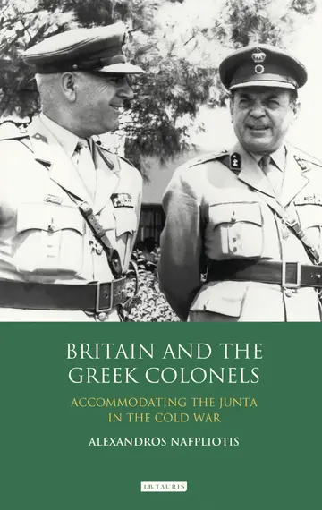 Cover of Britain and the Greek Colonels