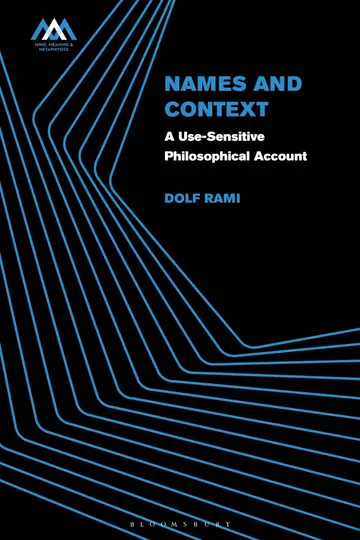 Cover of Names and Context