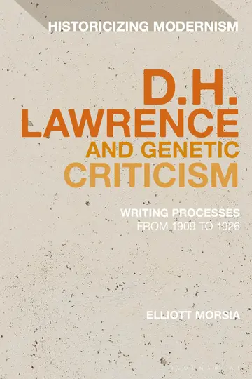 Cover of The Many Drafts of D. H. Lawrence