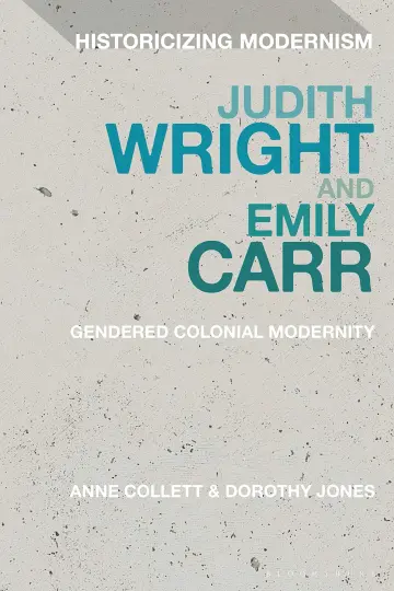 Cover of Judith Wright and Emily Carr