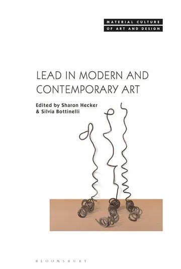 Cover of Lead in Modern and Contemporary Art