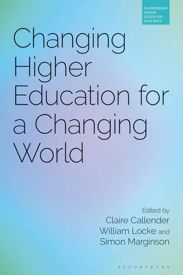 Cover of Changing Higher Education for a Changing World