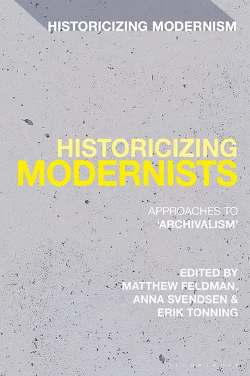 Cover of Historicizing Modernists