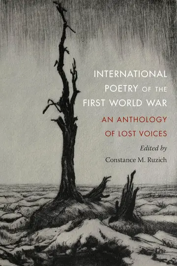 Cover of International Poetry of the First World War