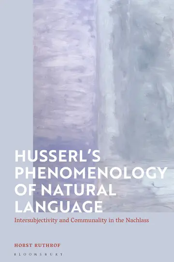 Cover of Husserl's Phenomenology of Natural Language
