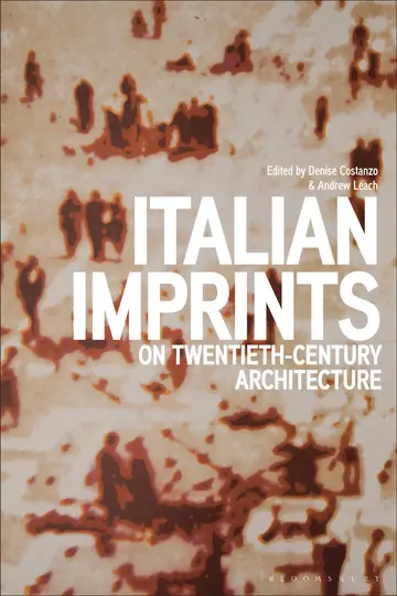 Cover of Italian Imprints on Twentieth-century Architecture