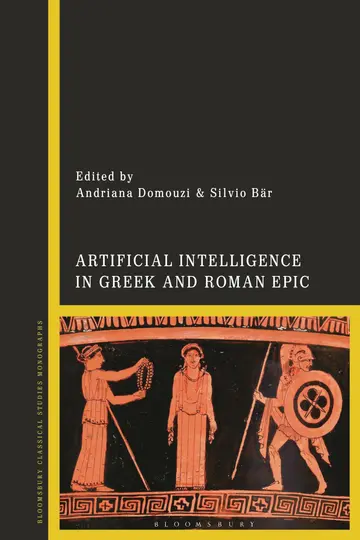 Cover of Artificial Intelligence in Greek and Roman Epic