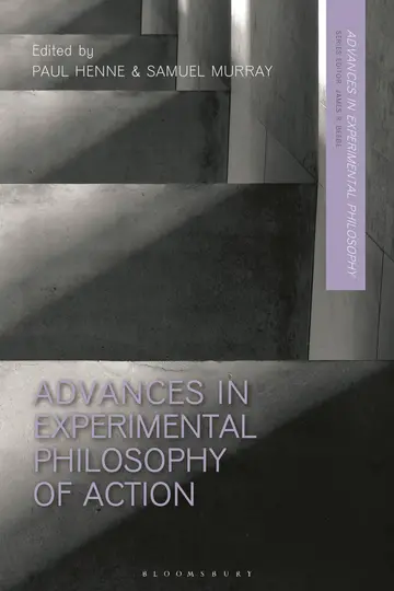 Cover of Advances in Experimental Philosophy of Action