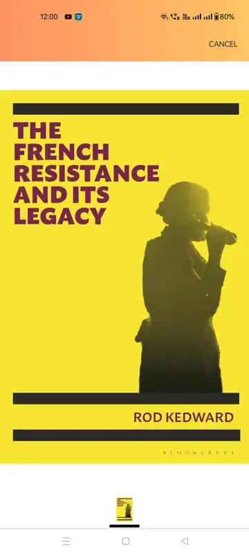Cover of The French Resistance and its Legacy