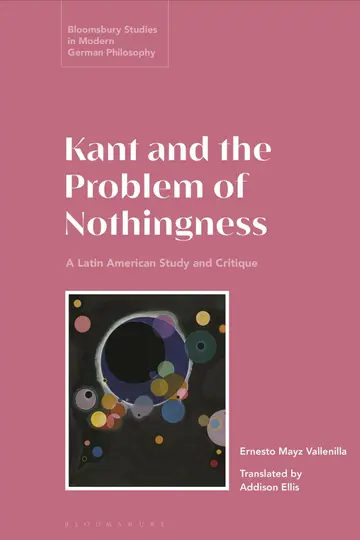 Cover of Kant and the Problem of Nothingness
