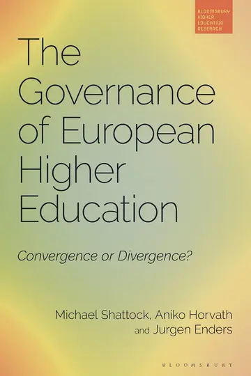 Cover of The Governance of European Higher Education