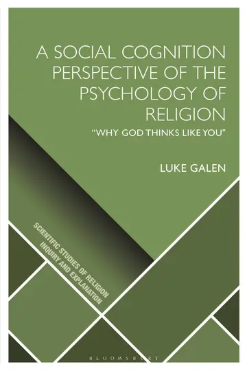 Cover of A Social Cognition Perspective of the Psychology of Religion