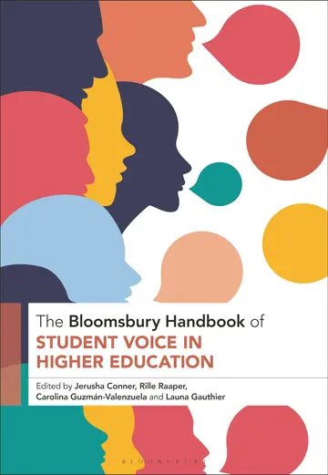 Cover of The Bloomsbury Handbook of Student Voice in Higher Education