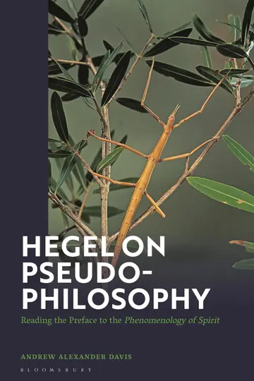 Cover of Hegel on Pseudo-Philosophy