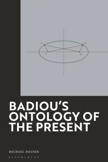 Cover of Badiou's Ontology of the Present