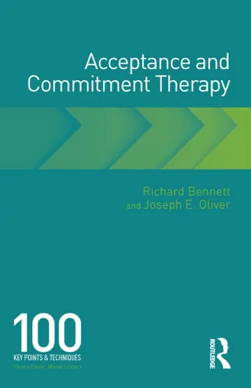 Cover of Acceptance and Commitment Therapy