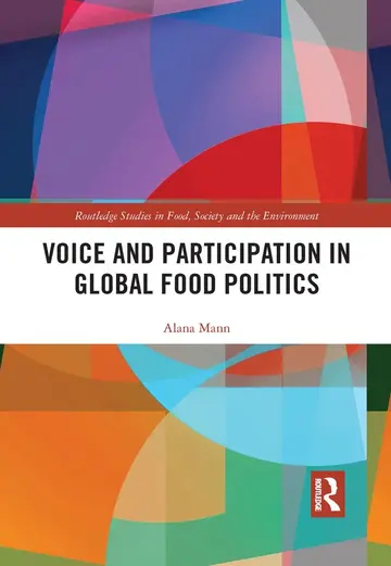 Cover of Voice and Participation in Global Food Politics