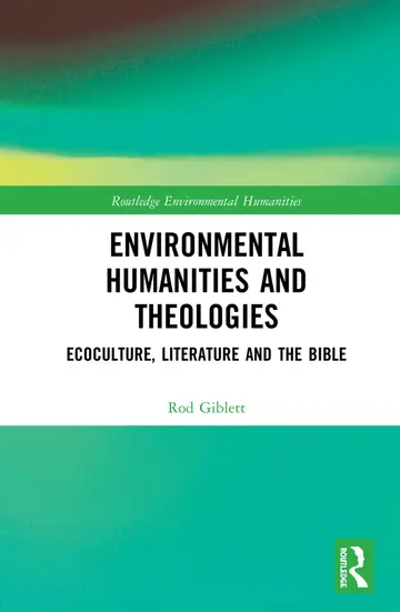 Cover of Environmental Humanities and Theologies
