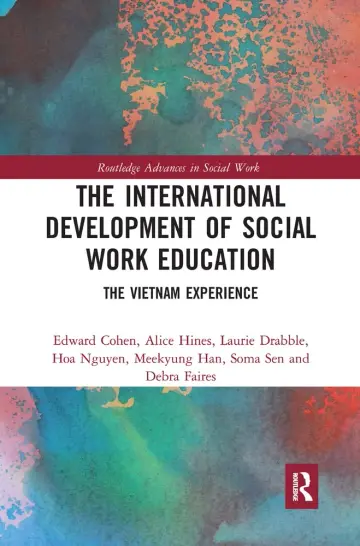 Cover of The International Development of Social Work Education