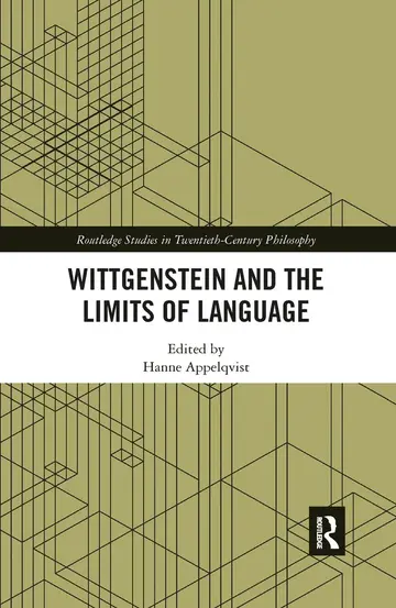 Cover of Wittgenstein and the Limits of Language