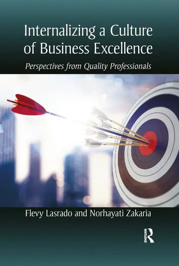 Cover of Internalizing a Culture of Business Excellence