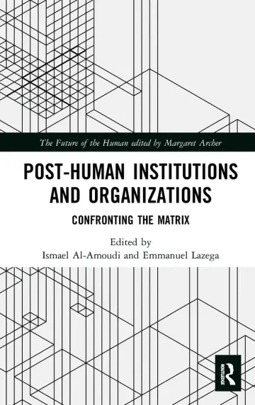 Cover of Post-Human Institutions and Organizations