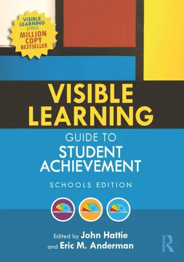 Cover of Visible Learning Guide to Student Achievement