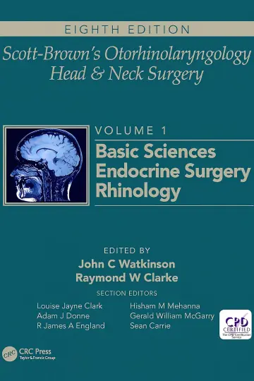 Cover of Scott-Brown's Otorhinolaryngology and Head and Neck Surgery