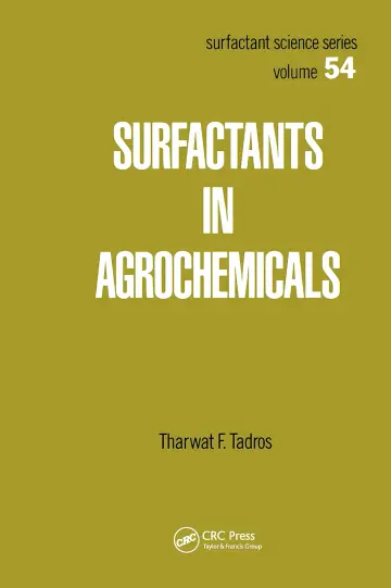 Cover of Surfactants in Agrochemicals