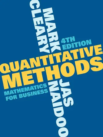 Cover of Quantitative Methods