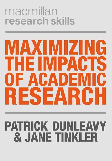 Cover of Maximizing the Impacts of Academic Research