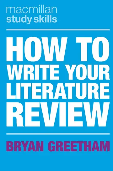 Cover of How to Write Your Literature Review