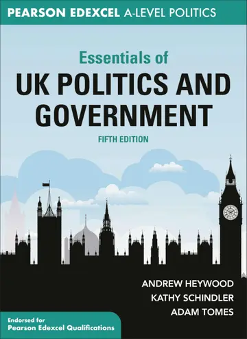 Cover of Essentials of UK Politics and Government