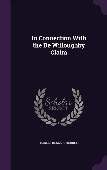 Cover of In Connection with the De Willoughby Claim