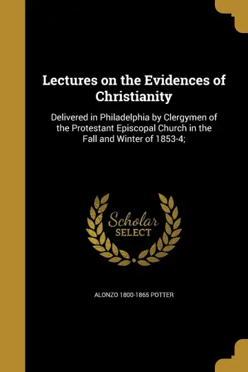 Cover of Lectures on the Evidences of Christianity