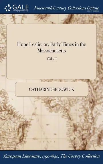 Cover of Hope Leslie