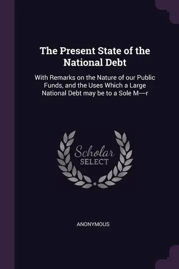 Cover of The Present State of the National Debt