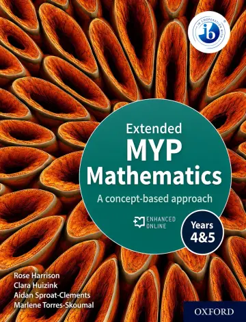 Cover of MYP Mathematics 4&5 Extended Enhanced Online Course Book